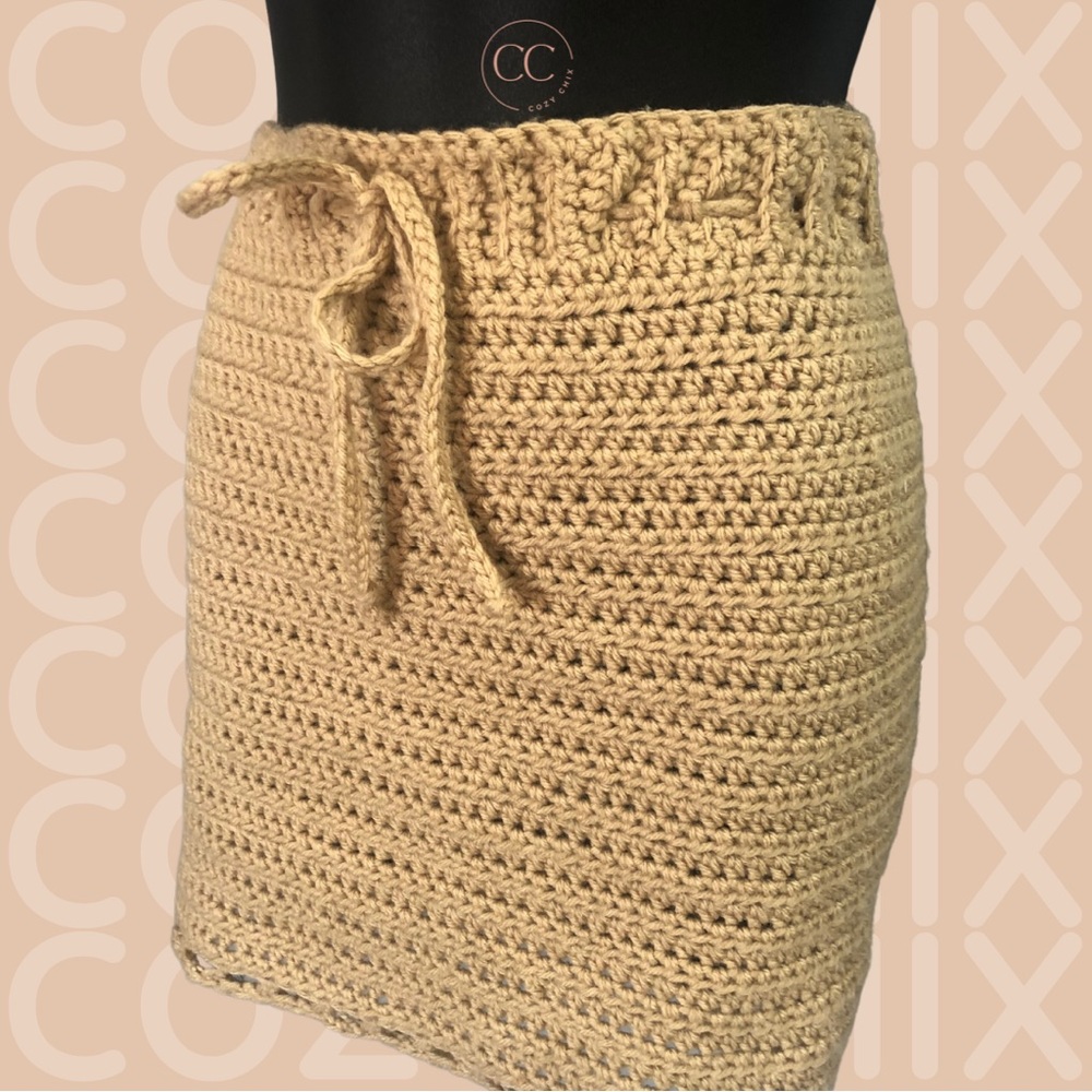 Net & Chill: Handmade Crochet Skirt
